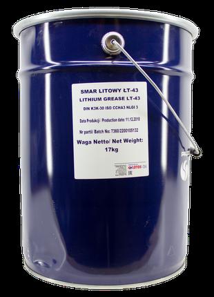 Смазка пластичная Литиевая Lithium LT-43 17 кг (WR-H104830-000...