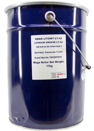 Смазка пластичная Литиевая Lithium Grease LT-43 9 кг (WR-9K048...