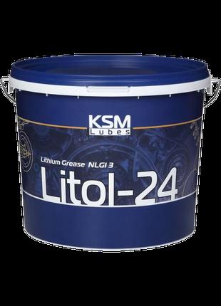 Смазка пластичная Литол-24 9 кг KSM