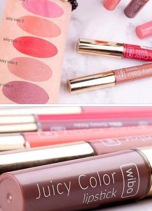 Wibo juicy color помада- бальзам для губ