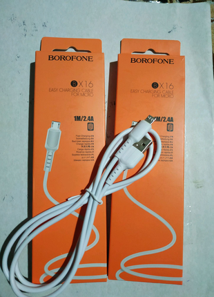 Borofone BX16 дата кабель для заряджання.