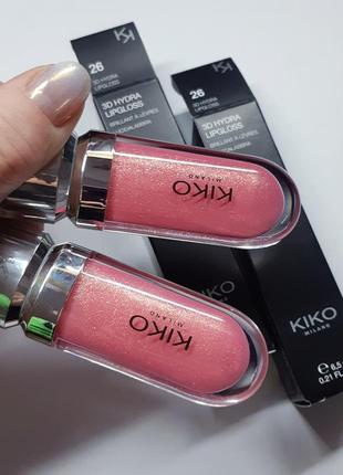 В наявності! блиск kiko milano 26! блиск кіко мілано 3д!