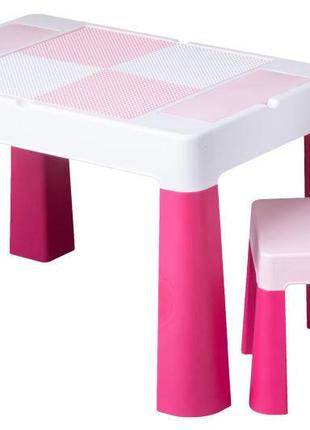 Комплект детский стол и стул розовый Tega Baby MF-001-123 Mult...