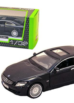 Автомодель Bburago Mercedes-Benz CL-550 чорний 1:32 (18-43032)