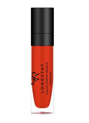 Рідка помада для губ Golden Rose №14 Longstay liquid matte Гол...