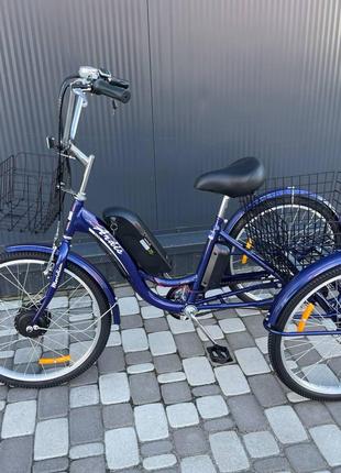 Триколісний електровелосипед 24" Cubic-Bike Meridian 500 W 18 ...