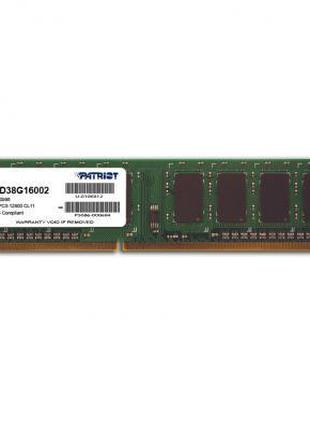Модуль памяти для компьютера DDR3 8GB 1600 MHz Patriot (PSD38G...