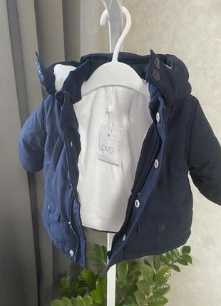 Весняна куртка ovs для хлопчика, 3-6 міс. 62 см