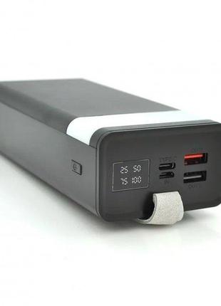 Портативный аккумулятор Power Bank WUW Y114 2 USB+Type-C 40000...