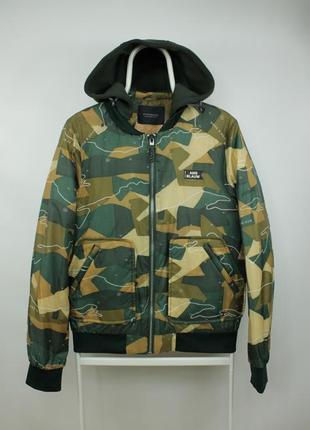 Качественная куртка scotch &amp; soda camouflage print zip-fro...