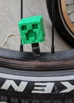 Ковпачко на ніпель Minecraft Creeper, ковпачок на клапан колес...