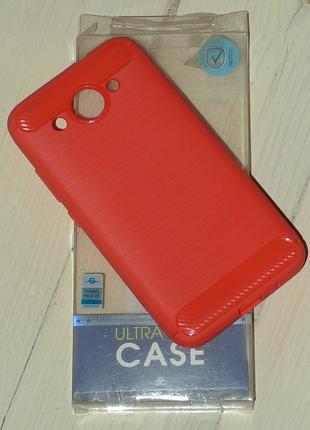 Чехол GlobalCase Leo для Huawei Y3 2017 красный 0920