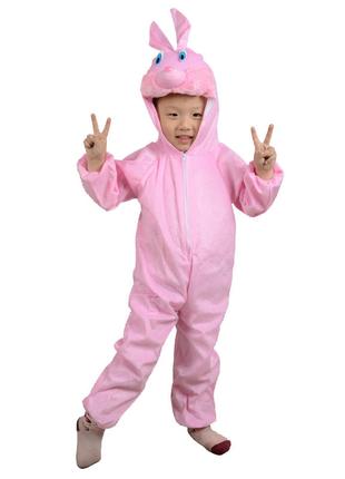 Карнавальный костюм Зайка SPRING AROUND розовый L 01867