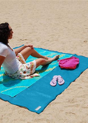 Пляжный коврик Sand-Free-Mat (Анти-песок) покрывало подстилка ...