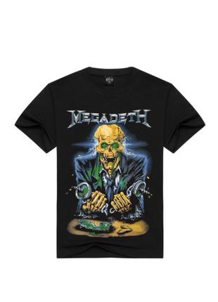 Футболка METAL KING MEGA DETH черный M 01885