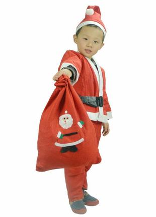 Детский карнавальный костюм Деда Мороза Санта Клауса 10-13 лет...