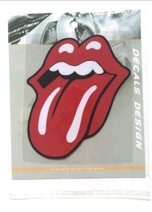 Наклейка на авто AIWA Язык ROLLING STONES 3d 02152