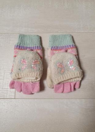 Перчатки для девочки 8-10 лет