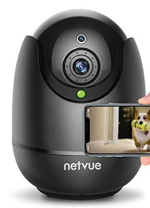 Внутренняя камера Netvue, улучшенная камера безопасности с про...
