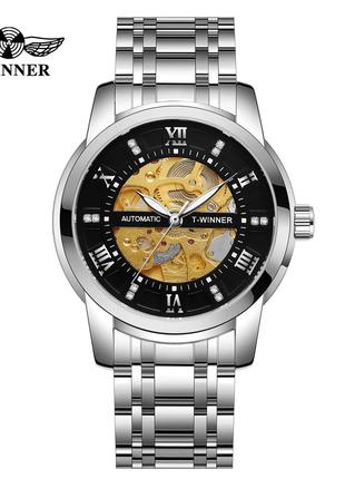 Классические механические мужские наручные часы Forsining 8241...