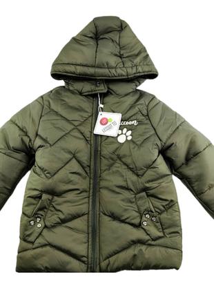 Дитяча куртка 2, 3 роки Туреччина з капюшоном для хлопчика зим...