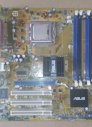 Asus P5GV-MX LGA775 4xDDR PCIE-X16 SATA VGA LTP материнська плата