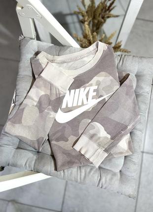 Лонгслив диночий nike camo