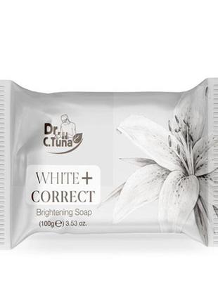 Відбілювальне мило для обличчя white+ correct