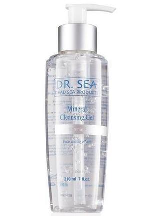 Мінеральний очищаючий гель для обличчя та очей dr. sea mineral...