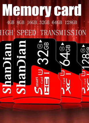 Быстрая карта памяти SD на 64GB ShanDian