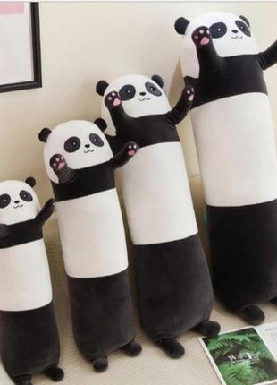 Панда батон 70 см игрушка подушка мягкий податок пандочка