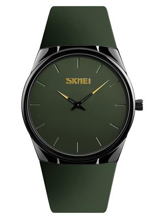 Спортивные мужские часы Skmei 1601SAG Army Green водостойкие н...