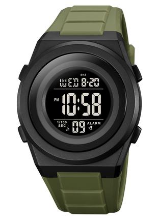 Спортивные мужские часы Skmei 2080AG Army Green водостойкие на...