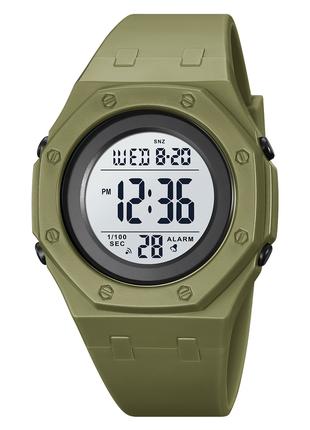 Спортивные мужские часы Skmei 2048AG Army Green водостойкие на...