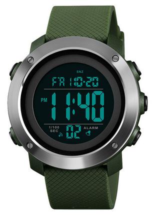 Спортивные мужские часы Skmei 1416AGBK Army Green-Black водост...