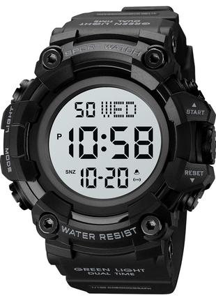 Спортивний чоловічий наручний годинник Skmei 1968 Black водост...