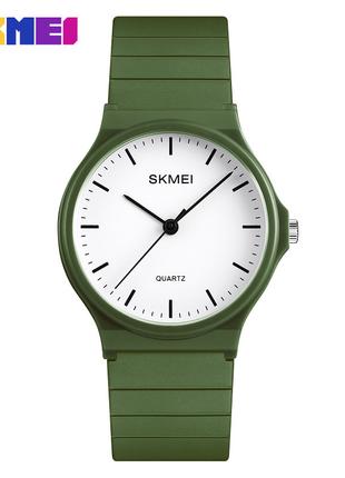 Спортивные мужские часы Skmei 1419AG Army Green водостойкие на...