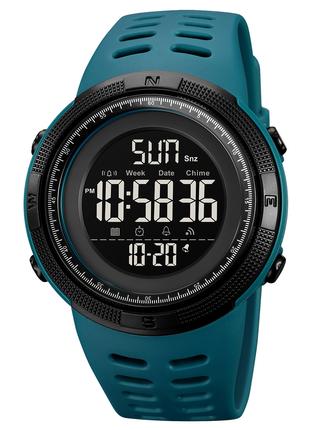 Спортивные часы Skmei 2070DKGN Lake Blue водостойкие наручные ...