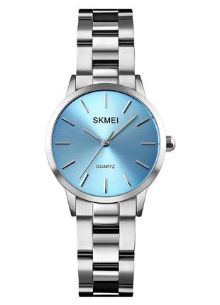 Женские мужские часы Skmei 1695BU Blue наручные кварцевые