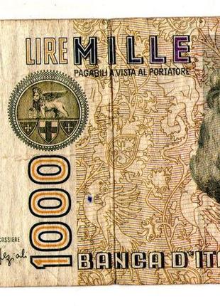 Италия 1000 лир 1982 год №203