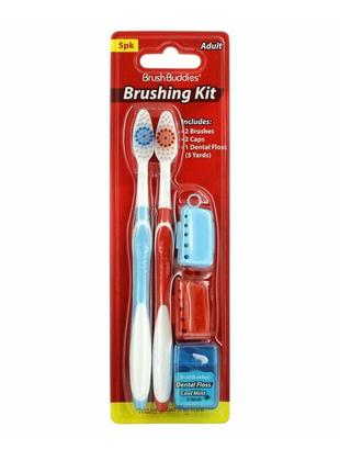 Дорожный набор для чистки зубов от  brush buddies, smart care ...