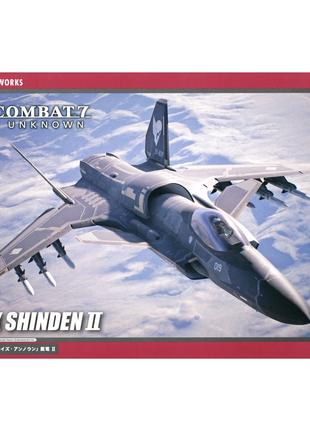 ACE COMBAT 7 Skies Unknown. 1/72 ASF-X Shinden II збірна модель