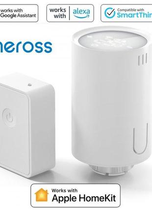 Умная термоголовка для радиатора Meross HomeKit Smart Thermost...
