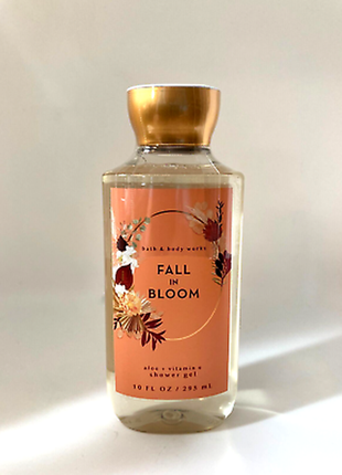 Гель для душа fall in bloom bath and body works