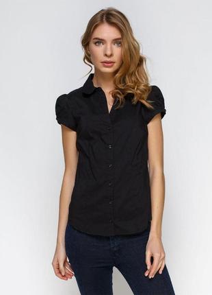 Чорна ефектна блуза , блузка , блузочка tally weijl