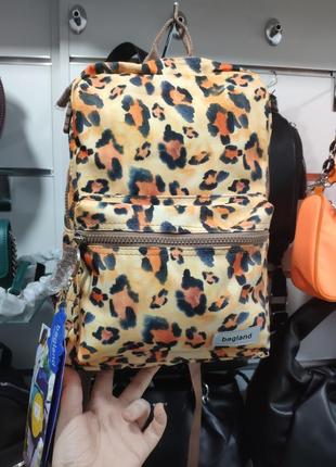 Женский, подростковый, детский рюкзак наплечник bagland леопард