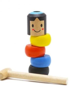 Іграшка-фокус Magic Daruma дерев'яна EL-1093