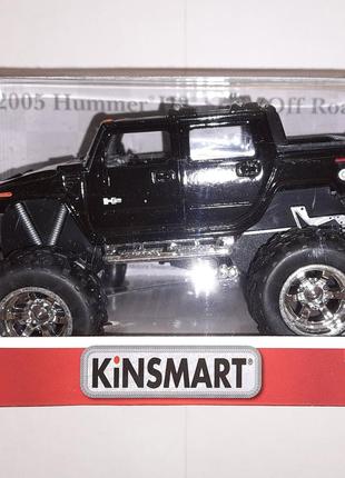 Модель Kinsmart 2005 Hummer H2 SUT (Off Road) KT5326W 1:40 черный