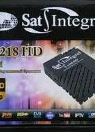 Новый Full HD тюнер Sat integral 1218.