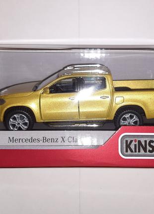 Модель Kinsmart Mercedes-Benz X-Class KT5410W 1:42 желтый